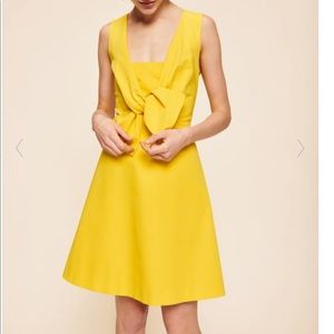 tara jarmon yellow dress